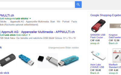 Google Shopping Inserate